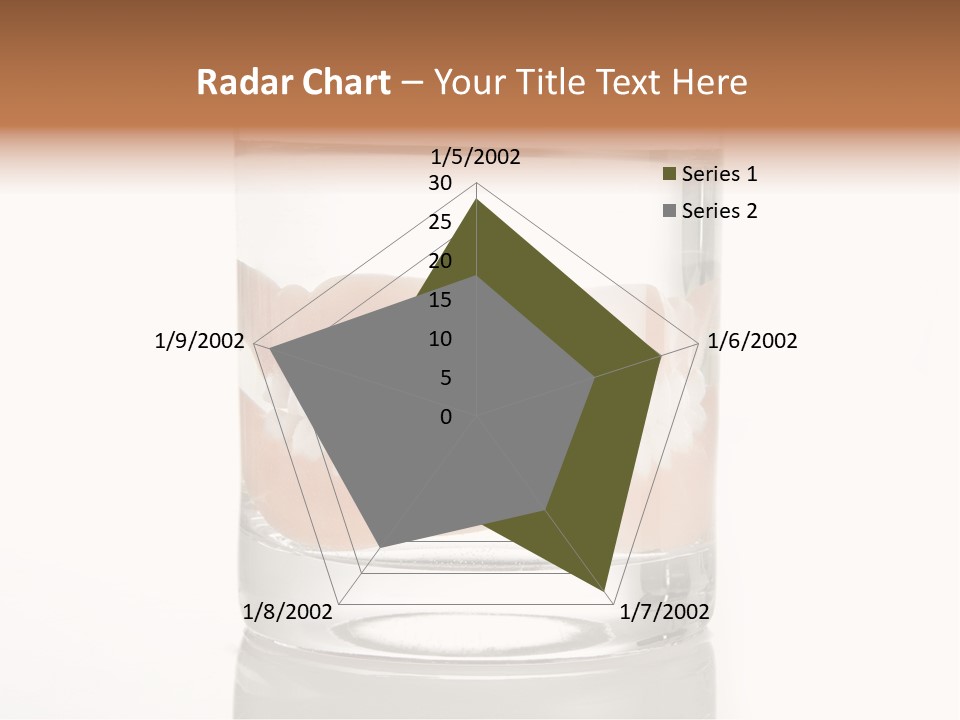 Toothpaste Glasses Smile PowerPoint Template