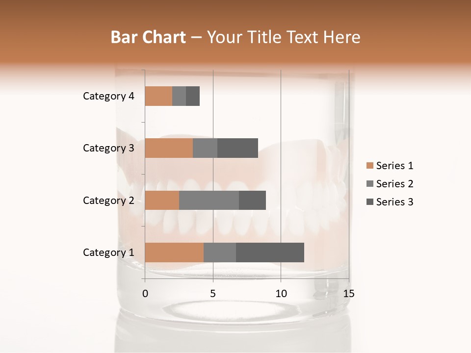 Toothpaste Glasses Smile PowerPoint Template
