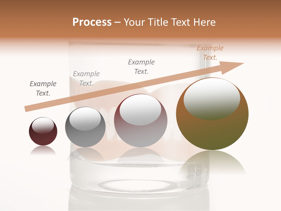 Toothpaste Glasses Smile PowerPoint Template