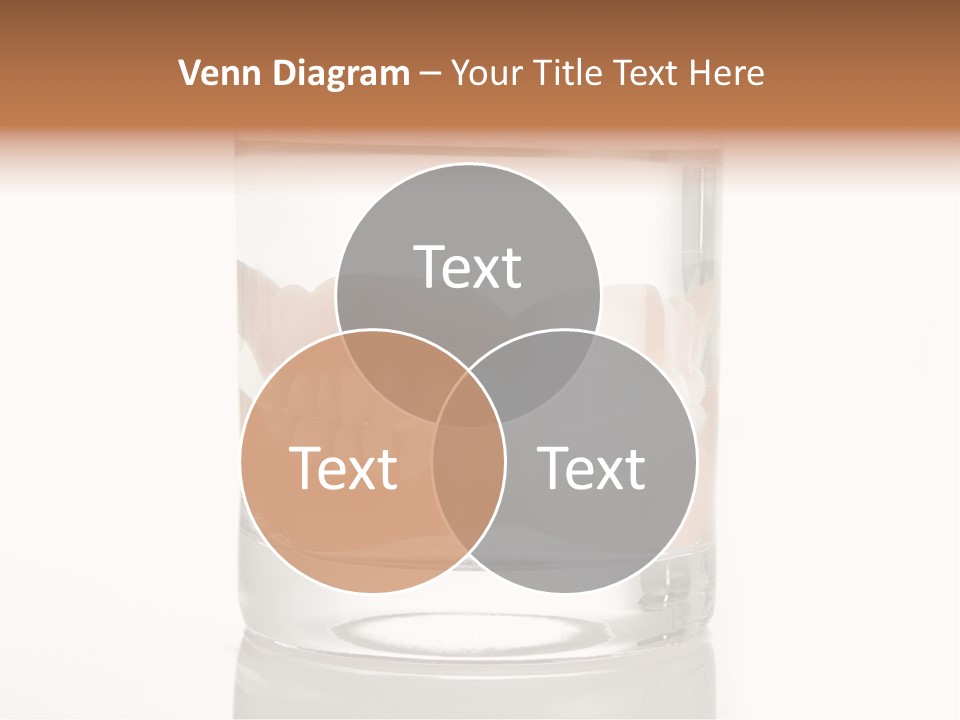 Toothpaste Glasses Smile PowerPoint Template