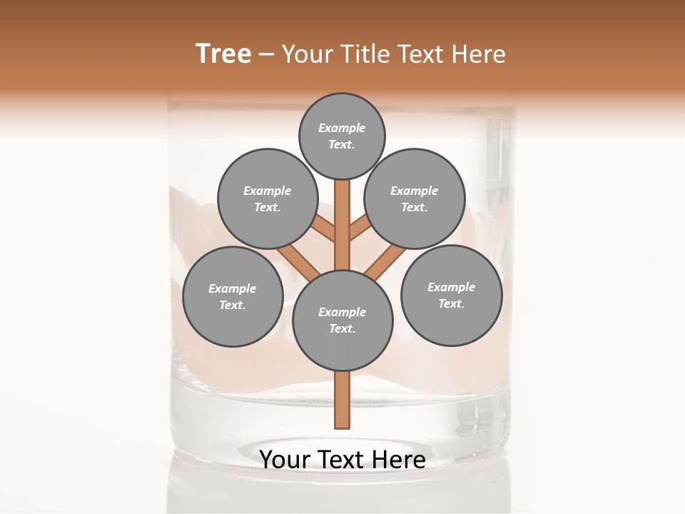 Toothpaste Glasses Smile PowerPoint Template