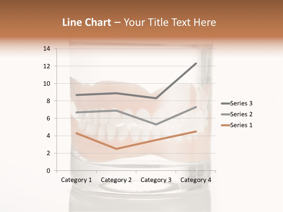 Toothpaste Glasses Smile PowerPoint Template