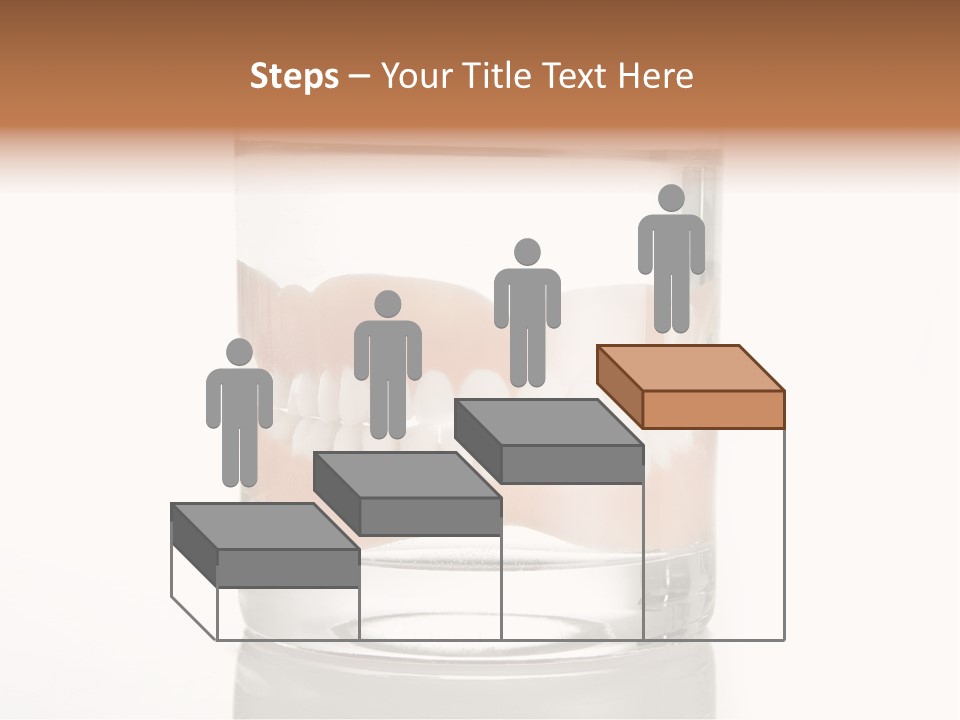 Toothpaste Glasses Smile PowerPoint Template