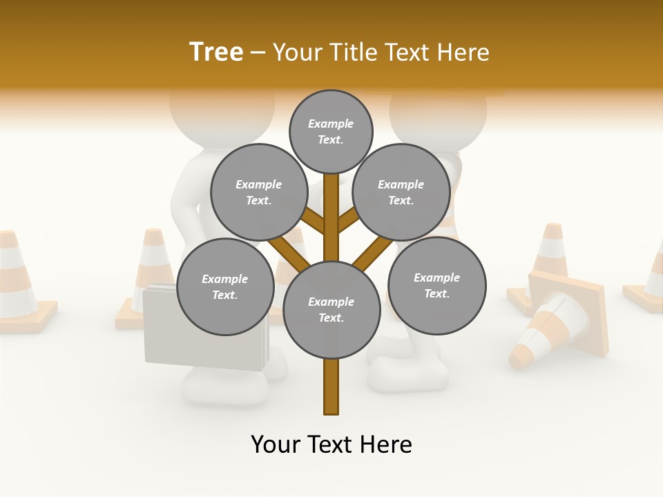 Tie Male Together PowerPoint Template