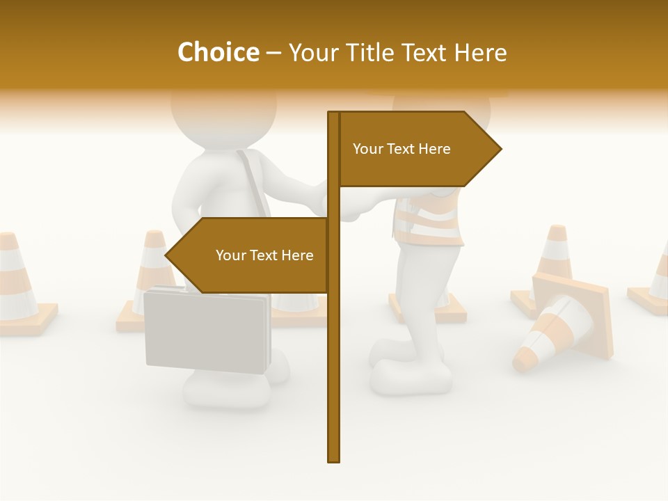 Tie Male Together PowerPoint Template