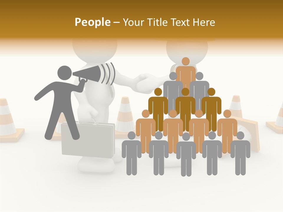 Tie Male Together PowerPoint Template