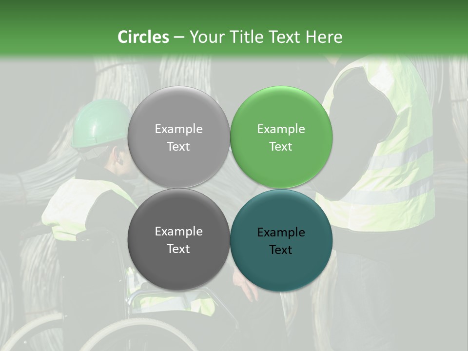 Supervise Iron Workwear PowerPoint Template