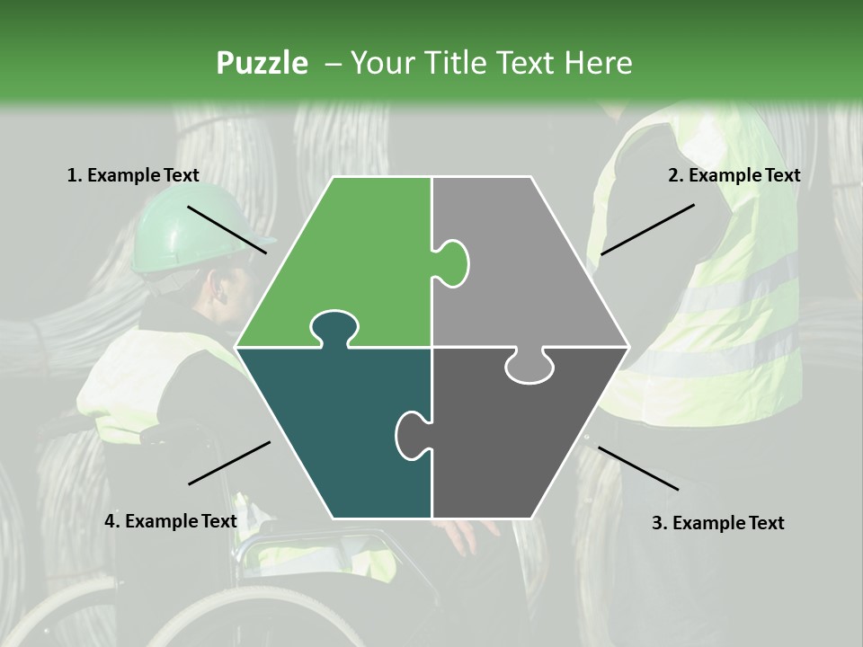 Supervise Iron Workwear PowerPoint Template