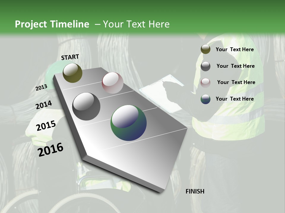 Supervise Iron Workwear PowerPoint Template