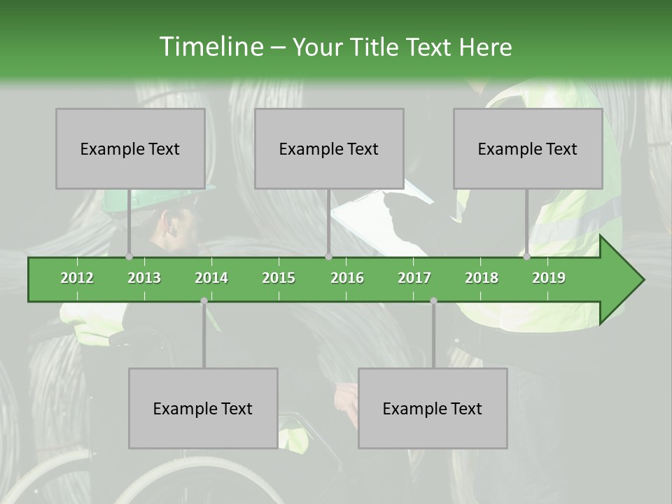 Supervise Iron Workwear PowerPoint Template