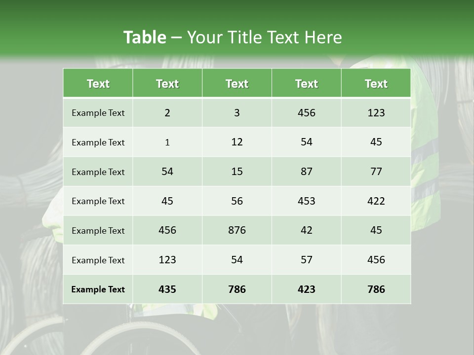 Supervise Iron Workwear PowerPoint Template