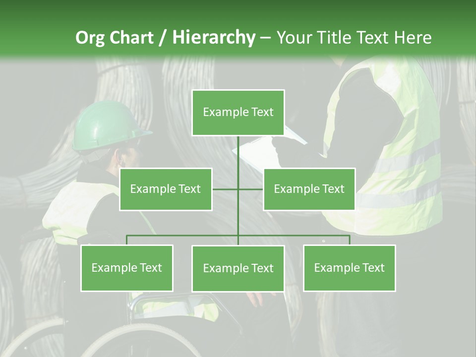 Supervise Iron Workwear PowerPoint Template