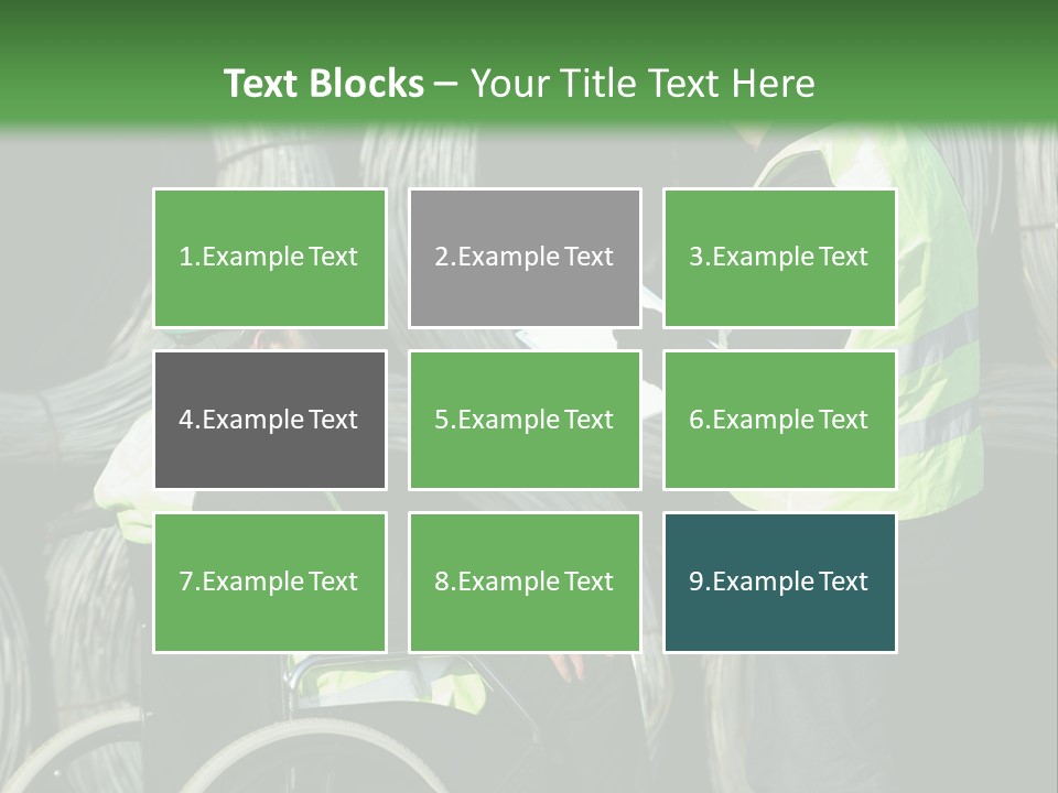 Supervise Iron Workwear PowerPoint Template