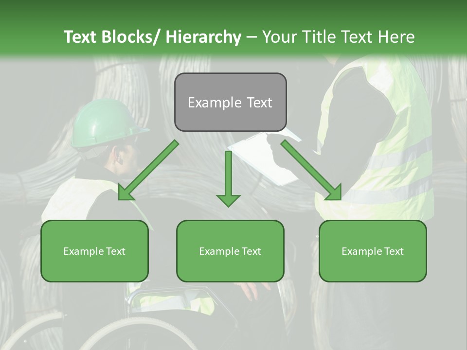 Supervise Iron Workwear PowerPoint Template