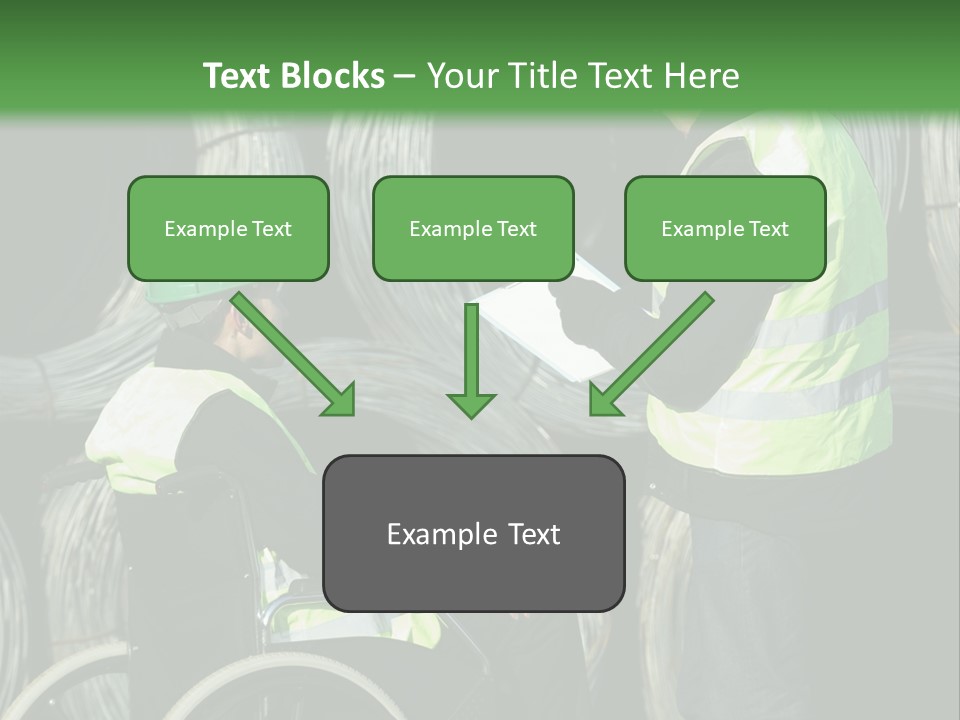 Supervise Iron Workwear PowerPoint Template