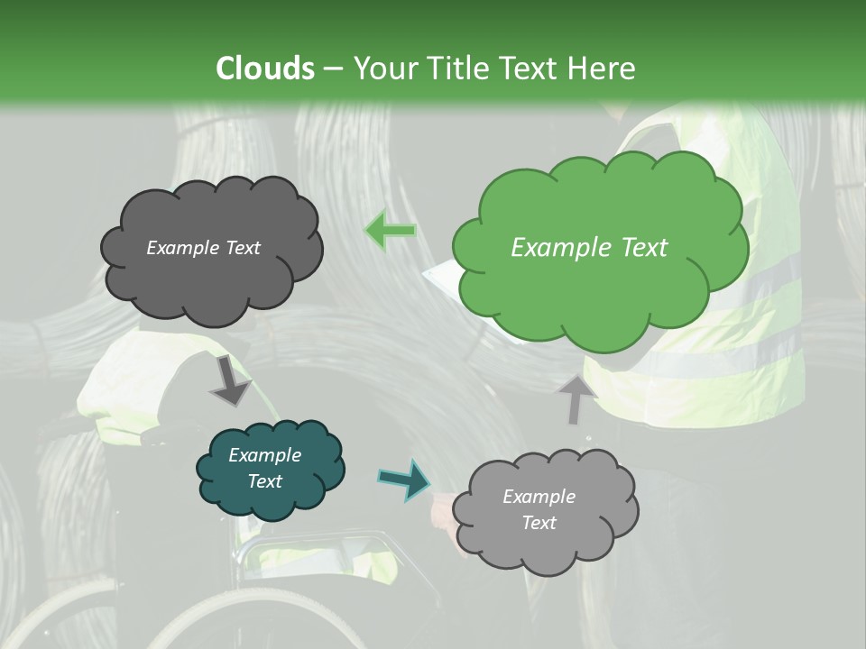 Supervise Iron Workwear PowerPoint Template