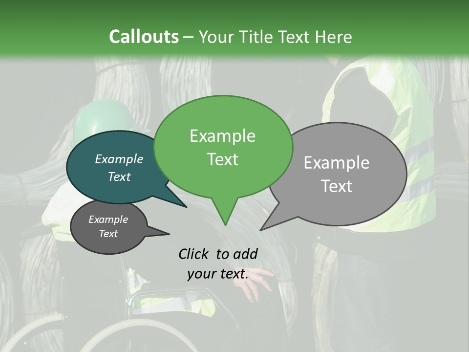 Supervise Iron Workwear PowerPoint Template