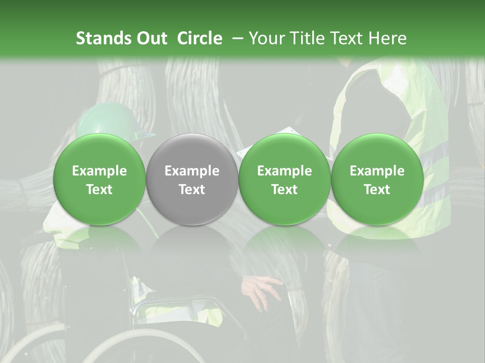 Supervise Iron Workwear PowerPoint Template