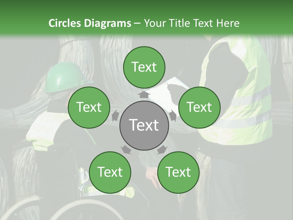 Supervise Iron Workwear PowerPoint Template