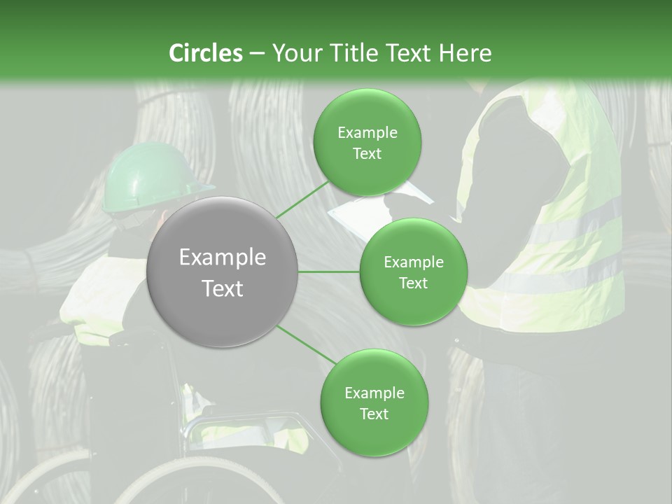 Supervise Iron Workwear PowerPoint Template