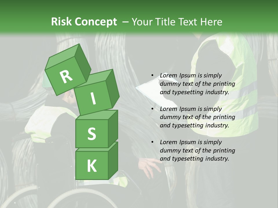 Supervise Iron Workwear PowerPoint Template