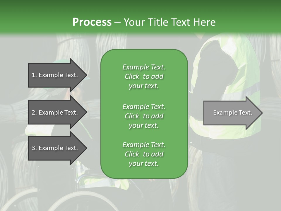 Supervise Iron Workwear PowerPoint Template