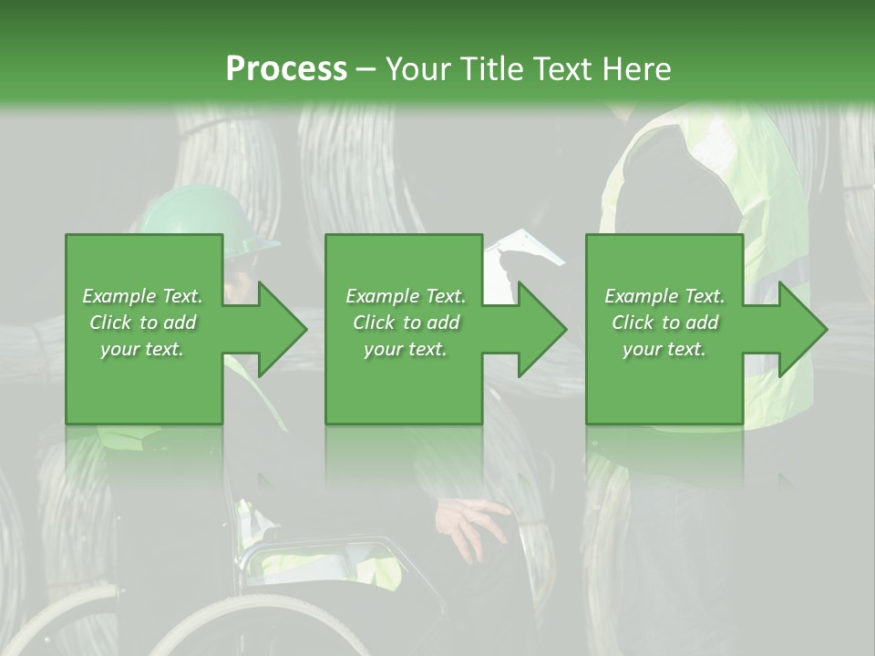 Supervise Iron Workwear PowerPoint Template