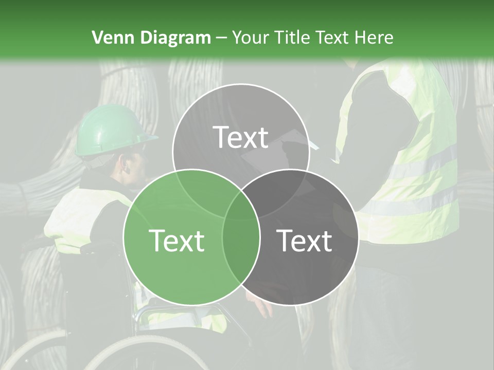 Supervise Iron Workwear PowerPoint Template