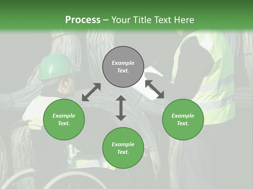 Supervise Iron Workwear PowerPoint Template