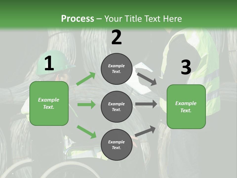 Supervise Iron Workwear PowerPoint Template