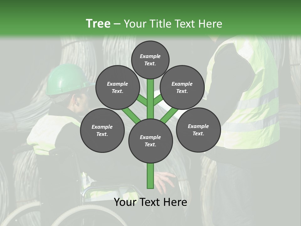 Supervise Iron Workwear PowerPoint Template