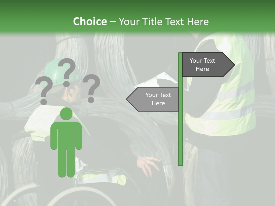 Supervise Iron Workwear PowerPoint Template