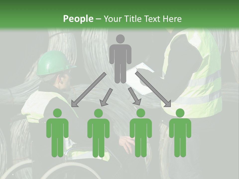 Supervise Iron Workwear PowerPoint Template