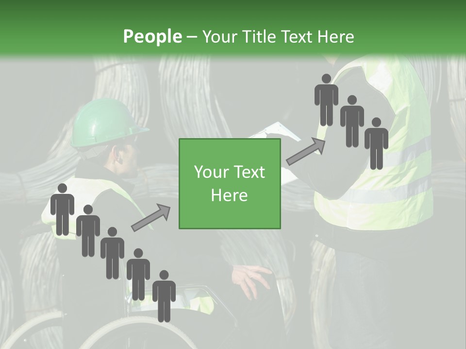 Supervise Iron Workwear PowerPoint Template