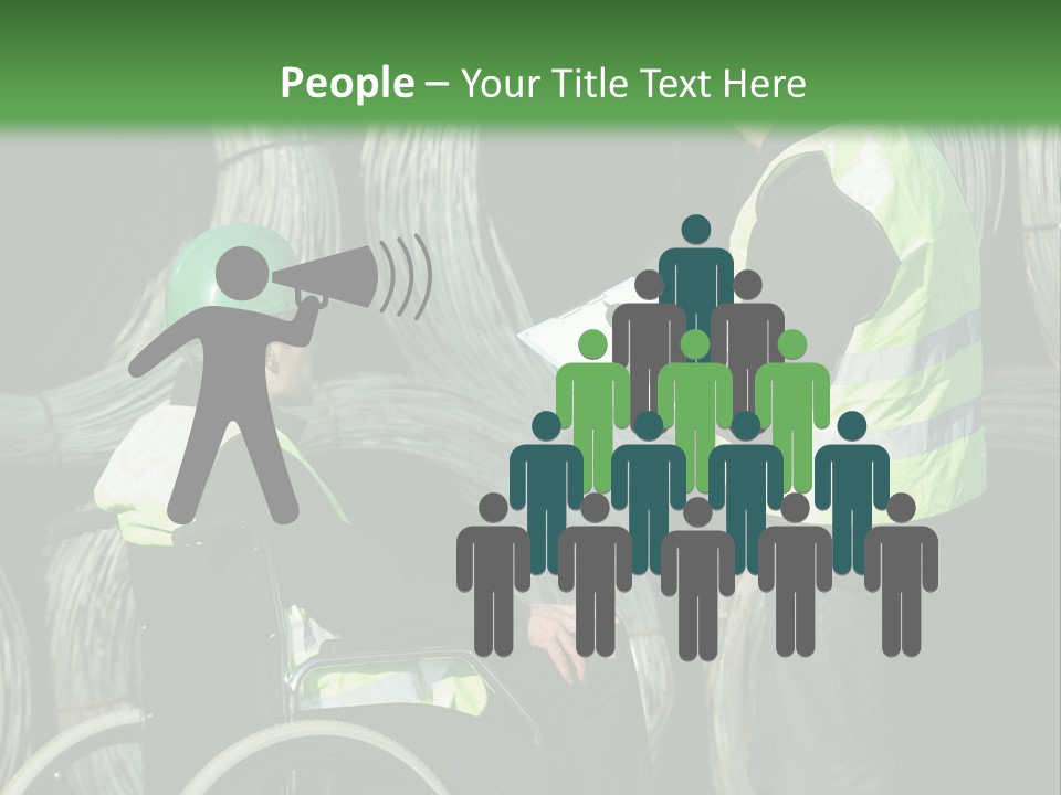 Supervise Iron Workwear PowerPoint Template