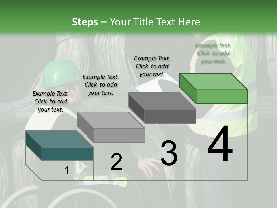 Supervise Iron Workwear PowerPoint Template