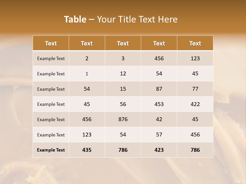 Treat Nutrition Macro PowerPoint Template