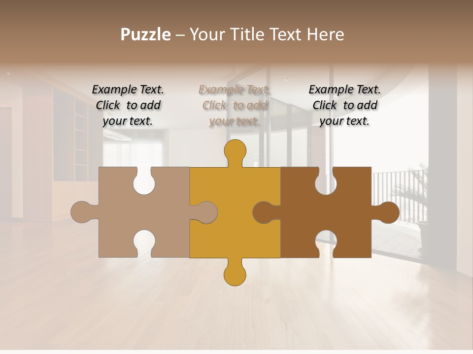 View Parquet Window PowerPoint Template