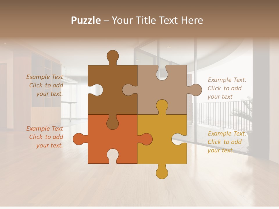 View Parquet Window PowerPoint Template