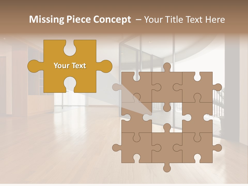 View Parquet Window PowerPoint Template
