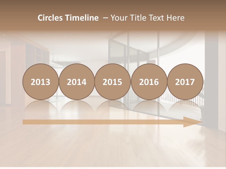View Parquet Window PowerPoint Template
