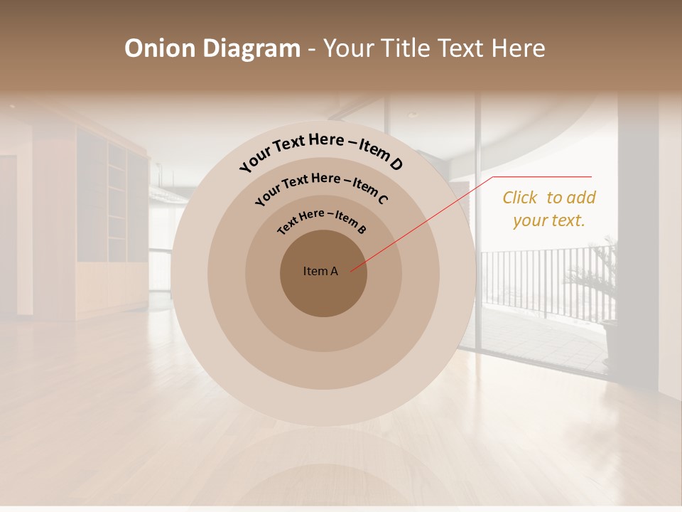 View Parquet Window PowerPoint Template