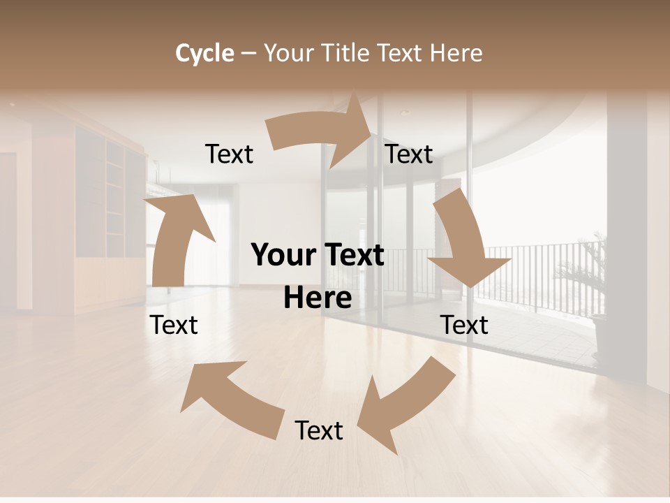 View Parquet Window PowerPoint Template