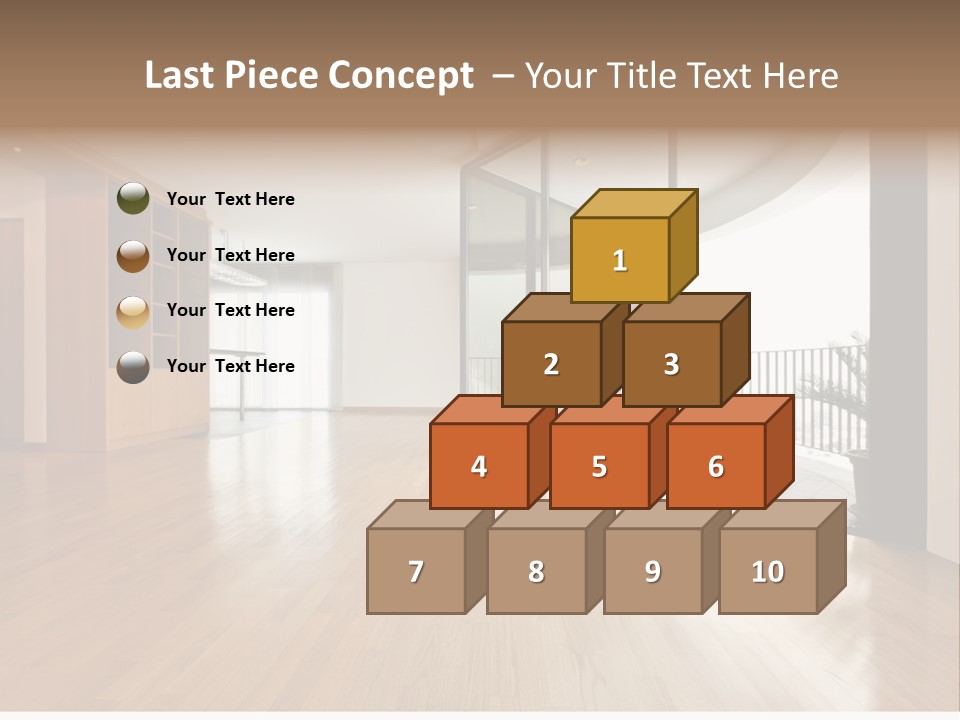 View Parquet Window PowerPoint Template