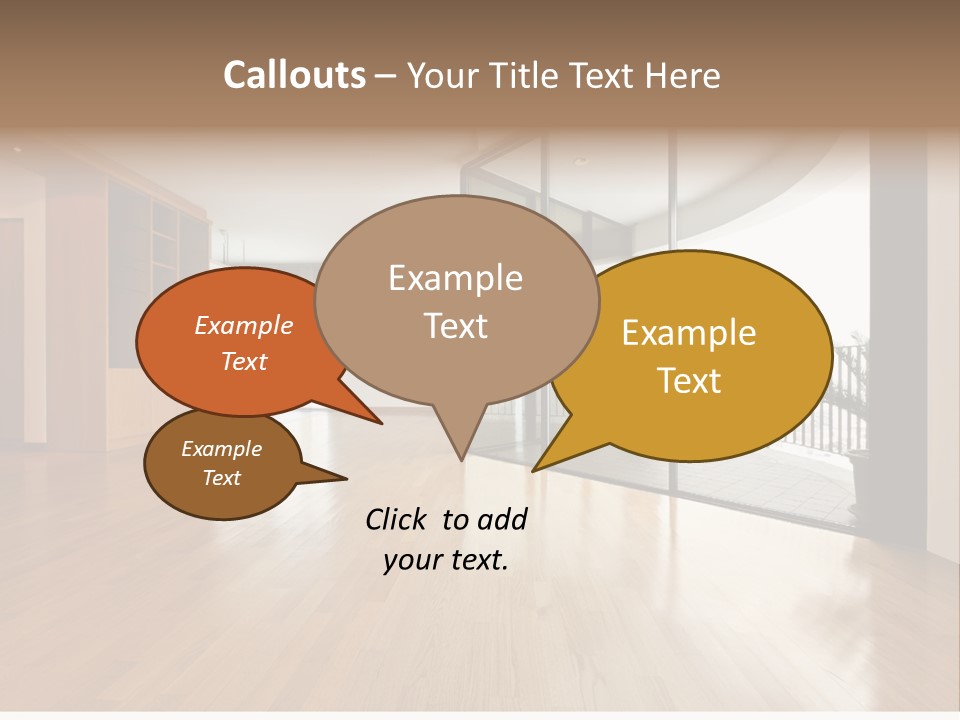 View Parquet Window PowerPoint Template