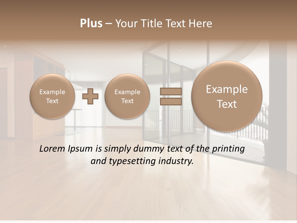View Parquet Window PowerPoint Template