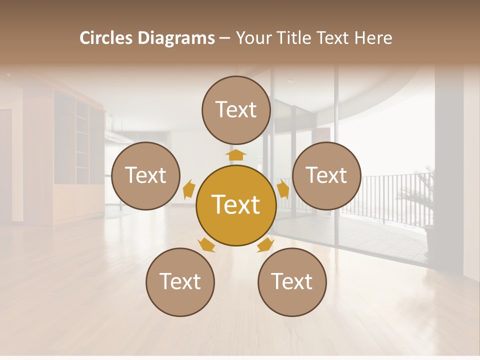 View Parquet Window PowerPoint Template