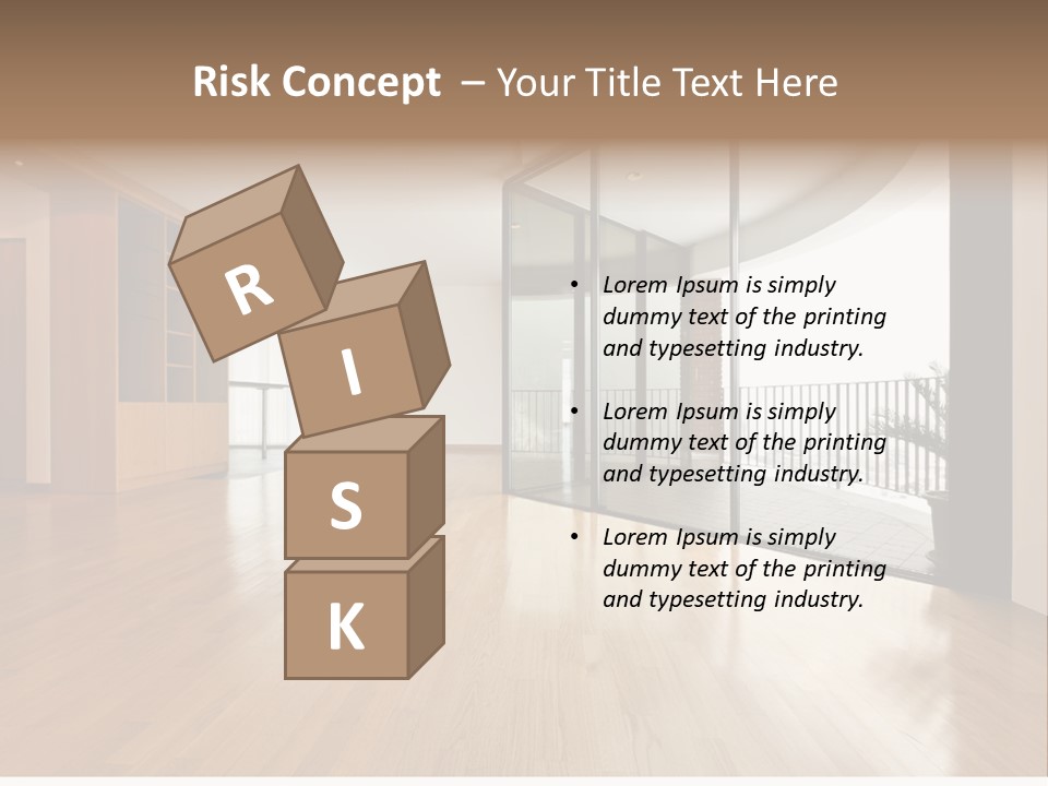 View Parquet Window PowerPoint Template