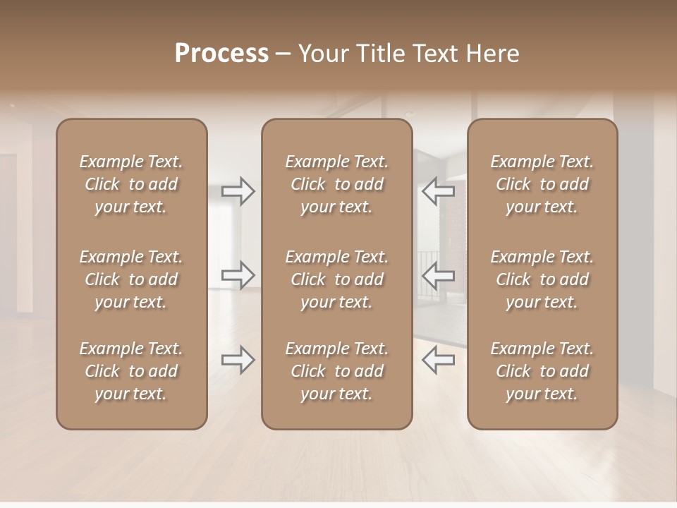 View Parquet Window PowerPoint Template