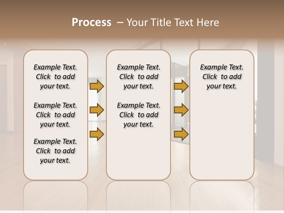 View Parquet Window PowerPoint Template